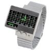 EleeNo Cyber Heart Beat - Silver / Green